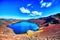 LjÃ³tipollur Lake in Landmannalaugar Mountains, Iceland