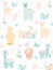 Llama and Cactus Clipart Bundle,No Drama Llamas Graphics Set