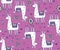 Llama Geo Seamless Vector Pattern