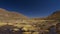 Llamas in the field in the Andes mountains