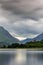 Llanberis, Gwynedd, northwest Wales, lake Llyn Padarn at the foot of Snowdon