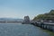 Llandudno pier in Wales UK,