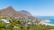 Llandudno suburb and beach view in Cape Town