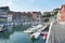 Llanes, Spain-Septembr 03,2016 Port in Llanes village, Asturias, Spain.