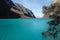 Llanganuco Lake, stunning spot in the Cordillera Blanca in the Andes of Peru