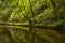 Llangollen Canal at Chirk England Wales Border