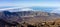 Llano de Ucanca and Roques de Garcia viewed from Teide hillside