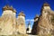 Llimestones in Cappadocia, Turkey