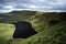 Llyn y fan fach, the welsh lake in Brecon Beacons national Park