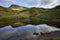 Llyn y fan fach, the welsh lake in Brecon Beacons national Park