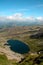 Llyn y Gadair from Cadiar Idris, Dolgellau, Snowdonia, North Wales