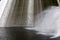 Llys y Fran Reservoir Dam overflow