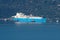 LNG Global Energy LNG carrier transports methane to the Panigaglia regasification plant in La Spezia. Refueling also occurs during