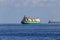 LNG TANKER - Ship at a gas terminal in a seaport in Tenerife