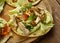 Loaded Chicken Tostadas