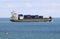 Loaded Container Ship, Blue Water, World Economy