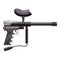 Loaded gun for paintball icon, cartoon style