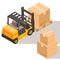 Loader with boxes icon1