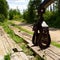 Loader Grapple on Log Deck