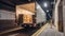 The Loading Bay, A Delivery Truck Packed with Packages, Generative AI