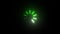 Loading circle icon on black background. Buffering Spinner download or upload progress. Green Loader spinning