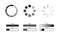 Loading Icon Set Collection. Waiting Symbol Vector Images