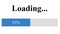 Loading Progress Bar on Device Screen Digital Display of Web Page Website. Computer Software Monitor Viewpoint of Loading Processi