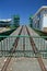 The loading ramp for the Train ferry at Messina Sicily, Italy