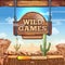 Loading screen with title for a Wild West game