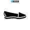 Loafer icon or logo isolated sign symbol vector illustration