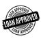 Loan Approved rubber stamp