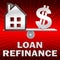Loan Refinance Displays Equity Mortgage 3d Rendering
