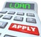 Loan Word Calculator Borrow Money Apply Financing Bank