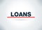 Loans Abstract Flat Background Design Illustration