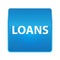 Loans shiny blue square button