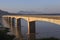 Loas-japan bridge crossing Mekong river in Champasak southern of Loas