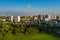 LOBNYA, Aerial view of the residential buildings