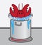 Lobster Cooking Pot