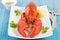 Lobster with Lemon Wedges and Browned Butter