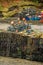 Lobster Pots and Fishing Gear on the Quayside, Bostcastle Harbour, North Cornwall