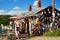 A lobster shack in Maine