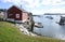 Lobster shack by Maine coast