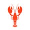 Lobster. Vector illustration