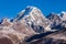 Lobuche mountain in Everest region, Nepal