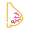 lobular breast cancer color icon vector illustration