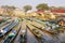 Local boats in Myanmar