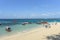 Local boats next to Prison Island Beach