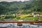 A local bridge in the city of Odda in Norway