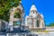 Local cemetery on Island of Brac, in Supetar, Croatia.