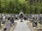 Local cemetery in the village of Cevio